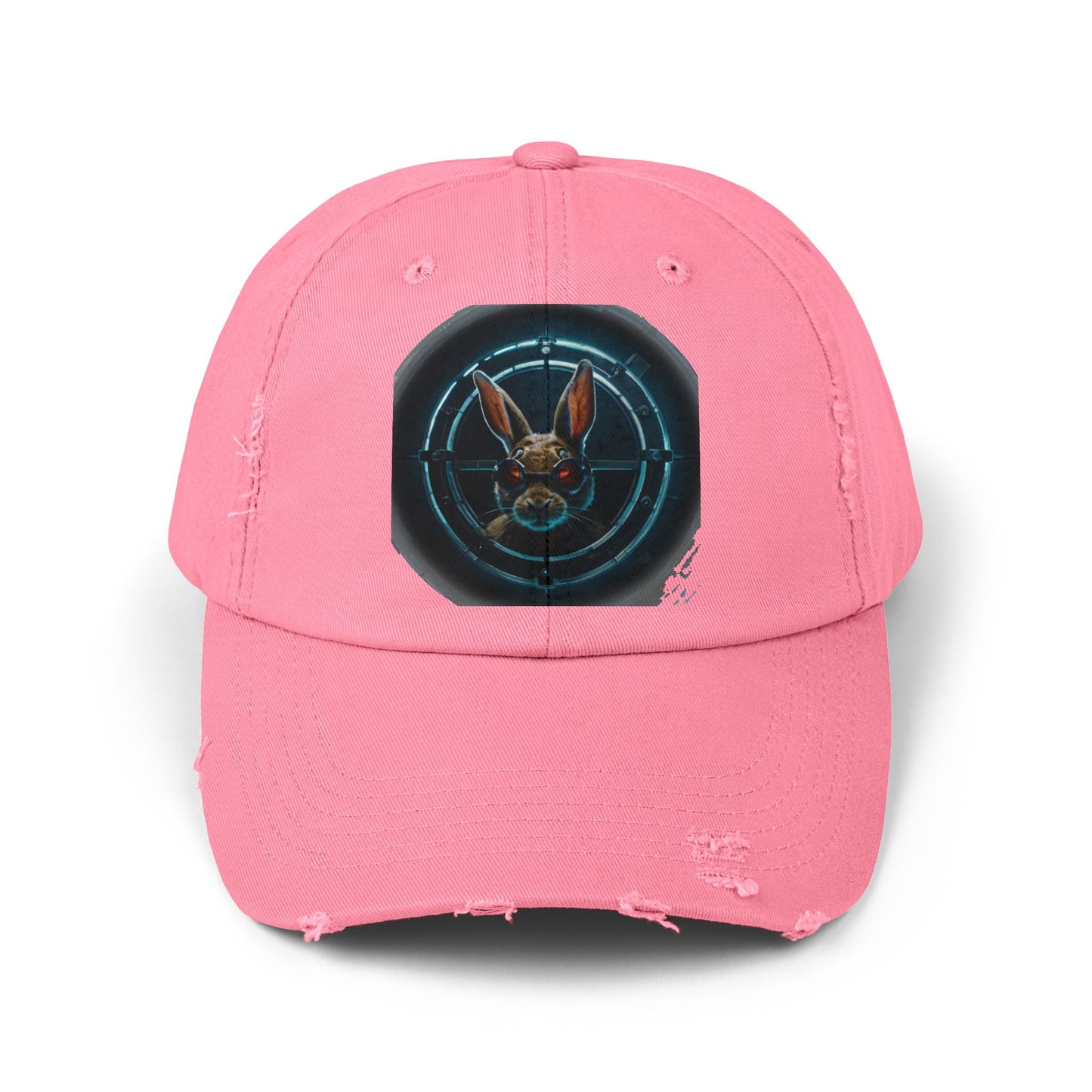 Unisex Distressed Cap - Bad Rabbit Pictures