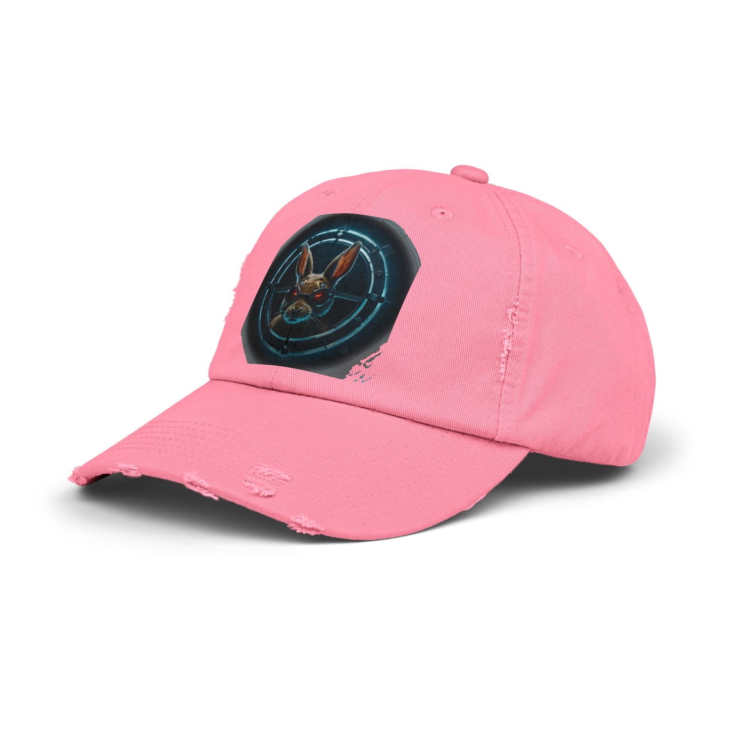 Unisex Distressed Cap - Bad Rabbit Pictures