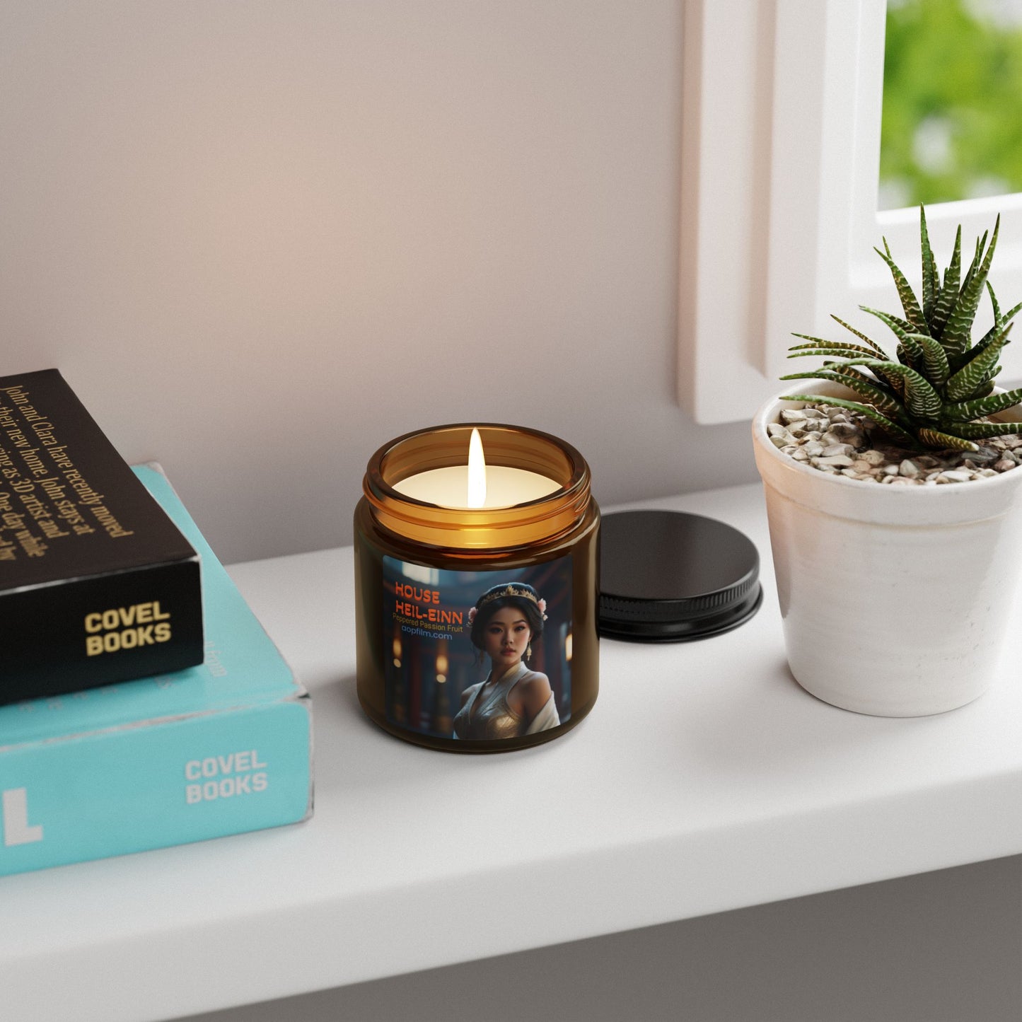 Scented Soy Candle (Peppered Passion Fruit) House Heil-Einn