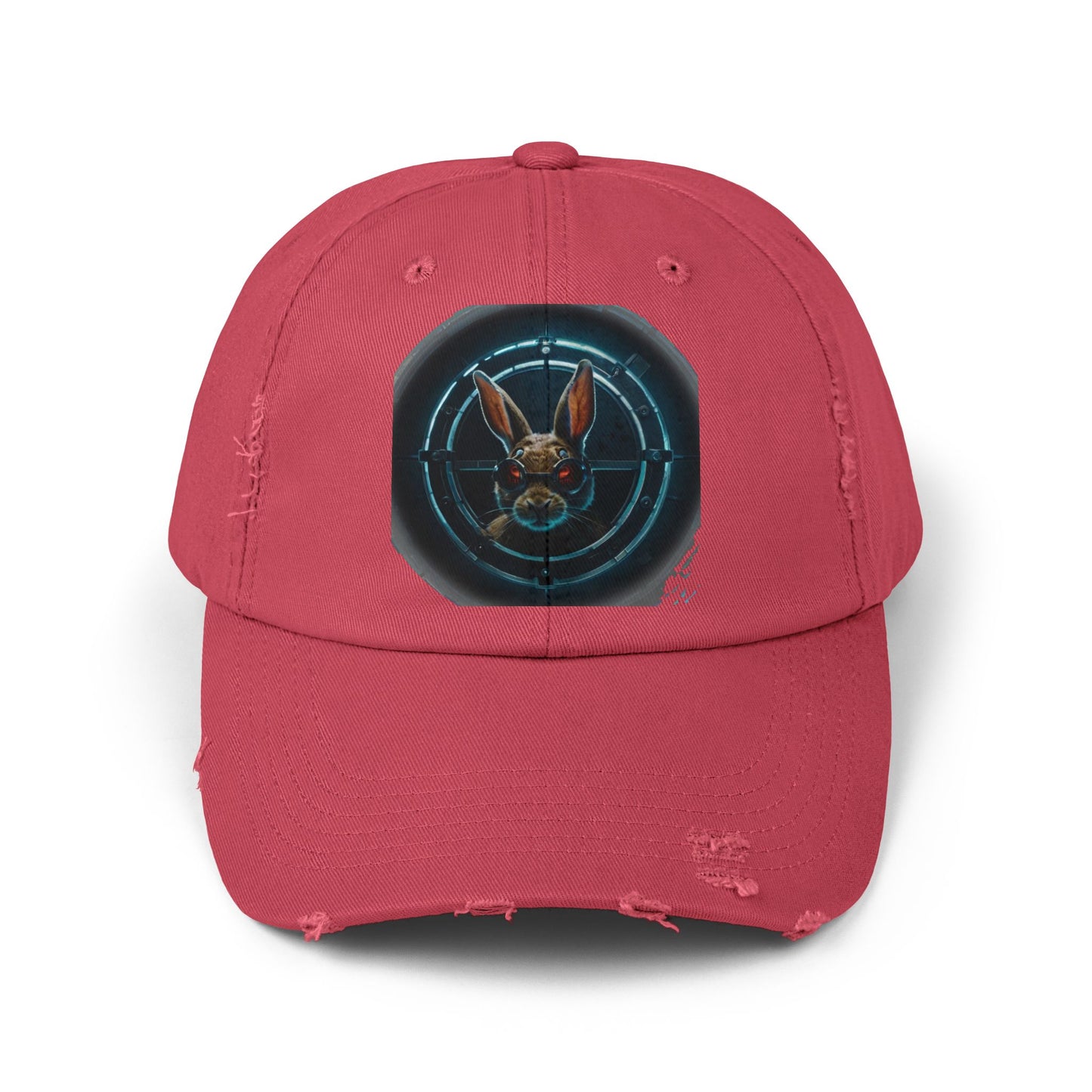 Unisex Distressed Cap - Bad Rabbit Pictures