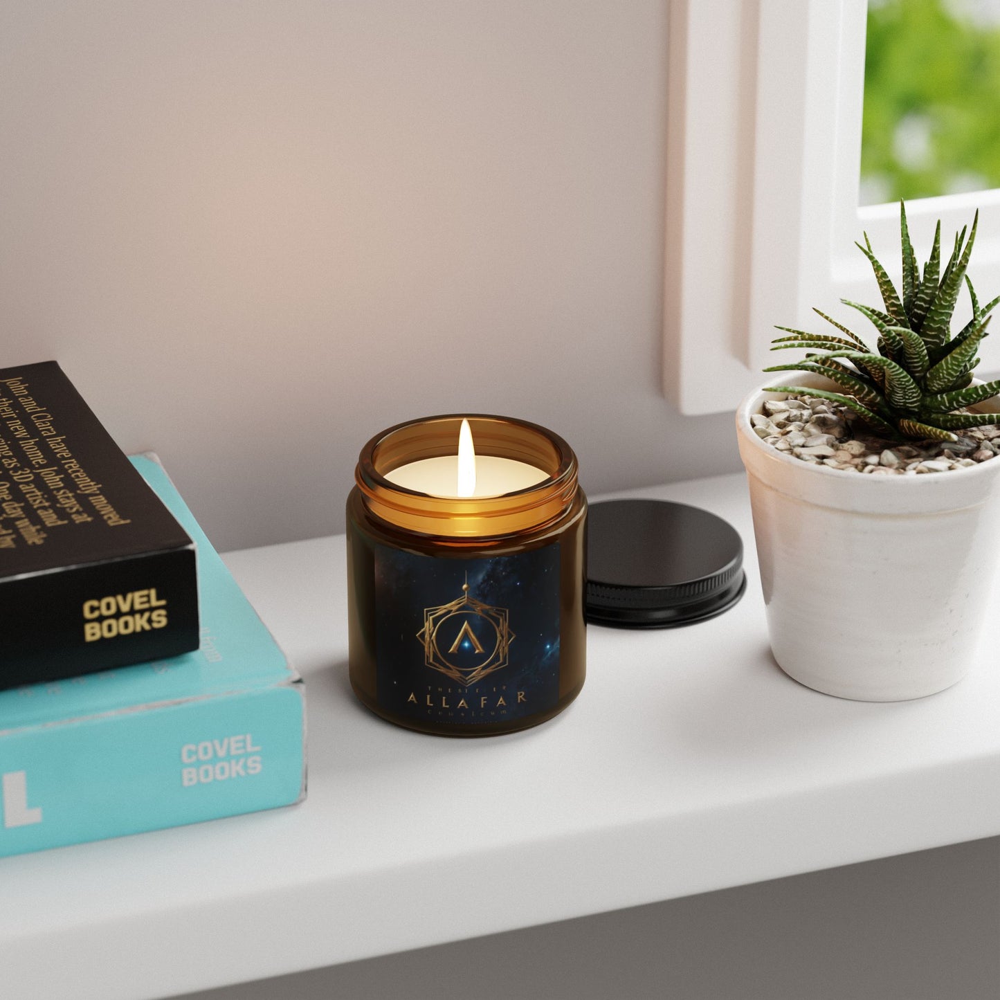 Scented Soy Candle (Atlantis Whisper)